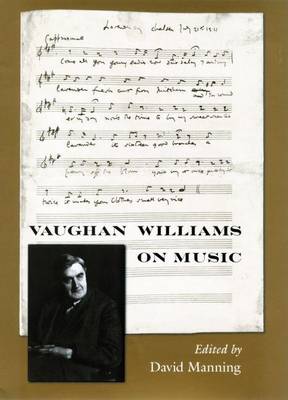 Book cover for Vaughan Williams on Music