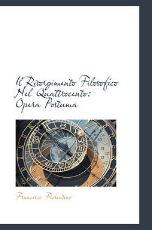 Cover of Il Risorgimento Filosofico Nel Quattrocento