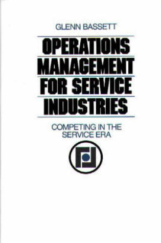 Cover of Operations Management for Service Industries