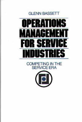 Book cover for Operations Management for Service Industries