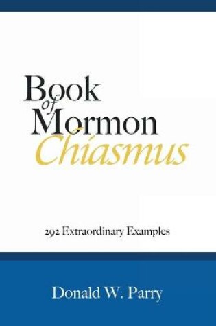 Cover of Book of Mormon Chiasmus