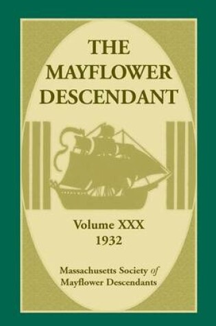 Cover of The Mayflower Descendant, Volume 30, 1932
