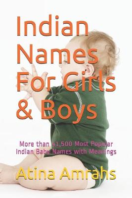 Book cover for Indian Names For Girls & Boys