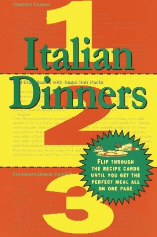 Cover of Italian Dinners 1, 2, 3