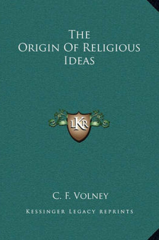Cover of The Origin of Religious Ideas