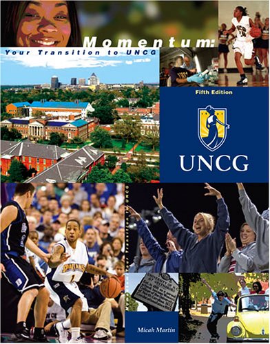 Book cover for MOMENTUM: YOUR TRANSITION TO UNCG