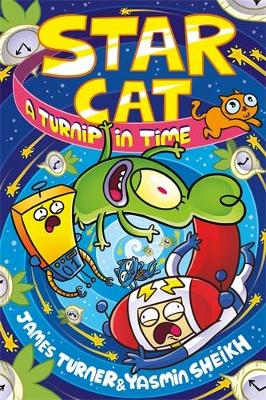 Book cover for Star Cat: A Turnip in Time!