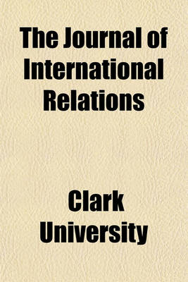 Book cover for The Journal of International Relations (Volume 3)