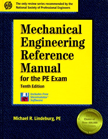 Book cover for Mechanical Engineering Reference Manual