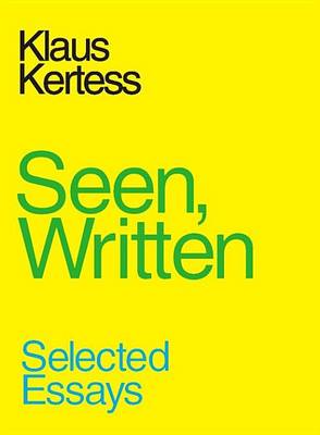 Book cover for Seen