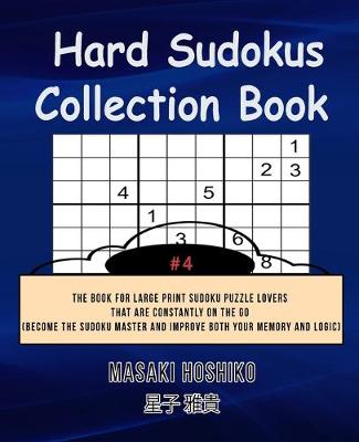 Book cover for Hard Sudokus Collection Book #4