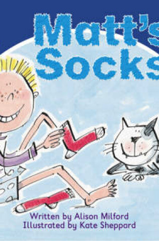 Cover of Spotty Zebra Pink A Change - Matt's Socks