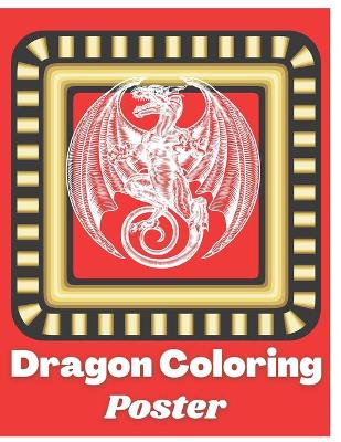 Book cover for Dragon Coloring Poster