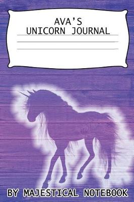 Book cover for Ava's Unicorn Journal