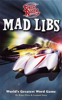 Book cover for Speed Racer: Mad Libs