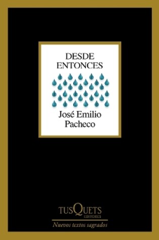 Cover of Desde Entonces (Poesía) / Since Then (Poems)