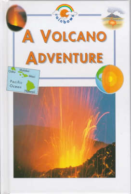 Book cover for A Volcano Adventure