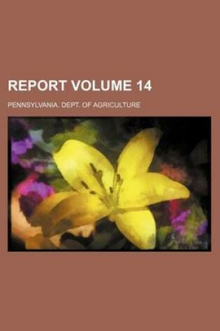 Cover of Report Volume 14