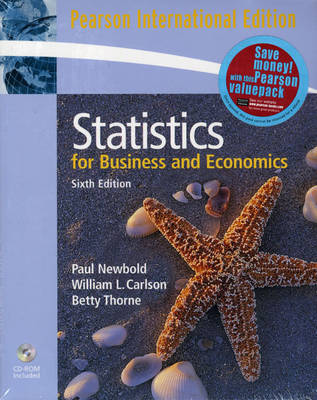 Book cover for Valuepack:Statistics for Business and Economics and Student CD:International Edition/Student Solutions Manual