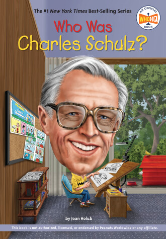 Book cover for Who Was Charles Schulz?