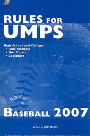 Cover of Rules for Umps: Baseball