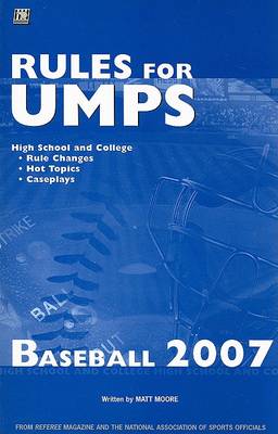 Book cover for Rules for Umps: Baseball