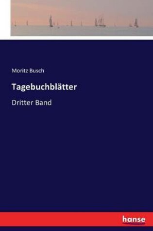 Cover of Tagebuchblätter