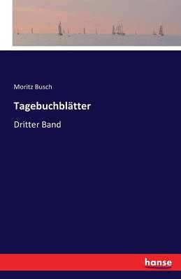 Book cover for Tagebuchblätter