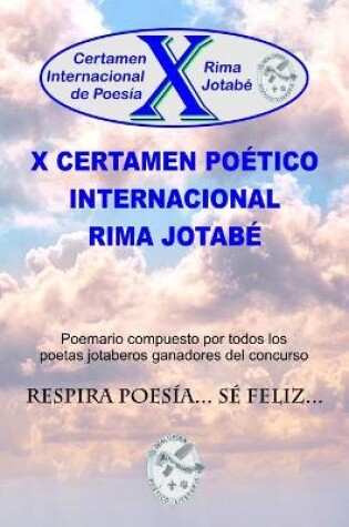 Cover of X Certamen Poético Internacional Rima Jotabé