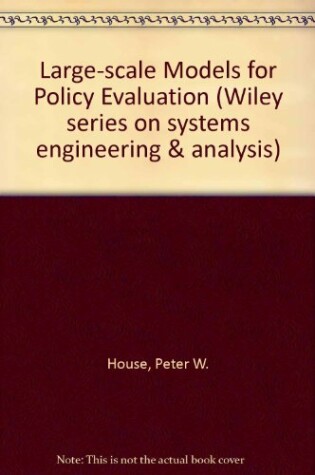 Cover of Large-scale Models for Policy Evaluation