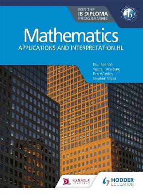 Book cover for Mathematics for the IB Diploma: Applications and interpretation HL