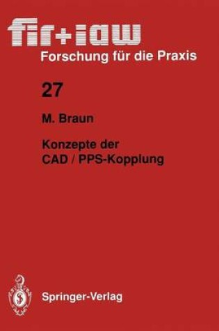 Cover of Konzepte der CAD / PPS-Kopplung