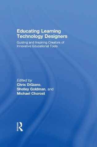 Cover of Educating Learning Technology Designers