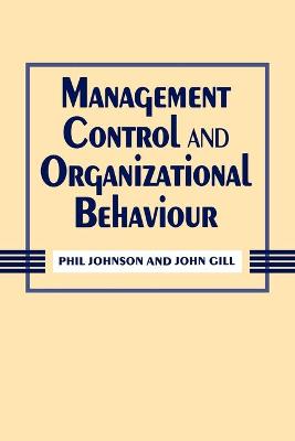 Book cover for Management Control and Organizational Behaviour