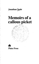 Book cover for Memoirs of a Callous Picket