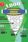 Book cover for 1,000 + Numbricks puzzles hard levels