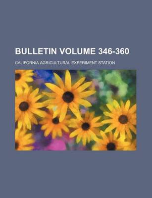 Book cover for Bulletin Volume 346-360