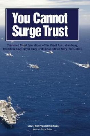 Cover of You Cannot Surge Trust