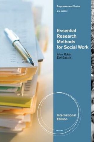 Cover of Essential Research Methods for Social Work, International Edition