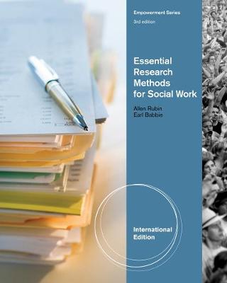 Book cover for Essential Research Methods for Social Work, International Edition