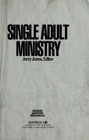 Book cover for Single Adult Ministry