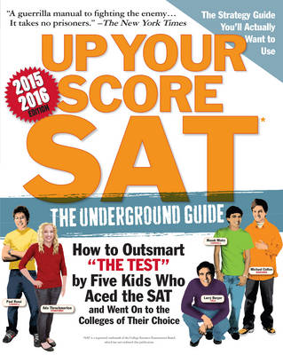 Book cover for Up Your Score: SAT 2015-2016