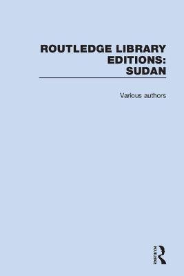 Cover of Routledge Library Editions: Sudan