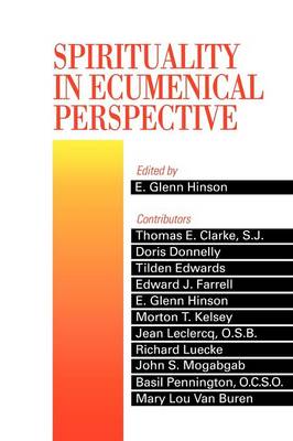 Book cover for Spirituality in Ecumenical Perspective