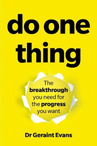 Cover of Do One Thing