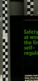 Book cover for Safety at Work