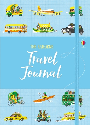 Book cover for Usborne Travel Journal