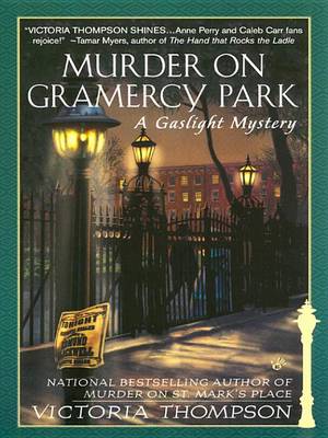 Book cover for Murder on Gramercy Park