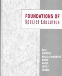 Book cover for Foundations for Special Education