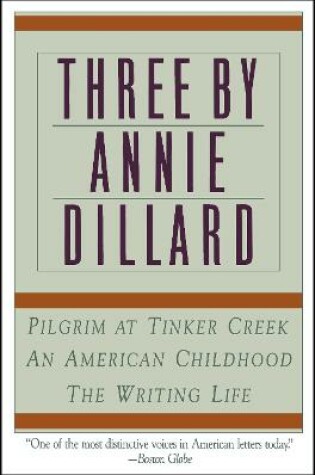 Cover of Three by Annie Dillard